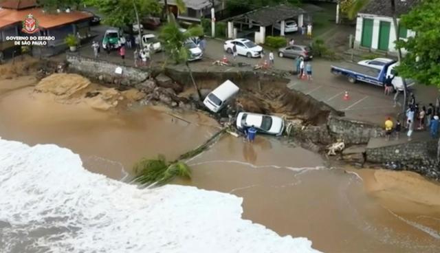 圣保罗州暴雨致多人身亡 卢拉访问受洪水袭击地区