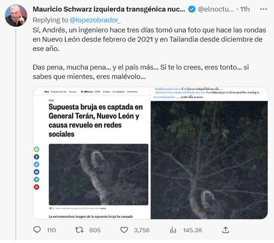 墨西哥总统发布疑似精灵照 网友直呼“假新闻”！