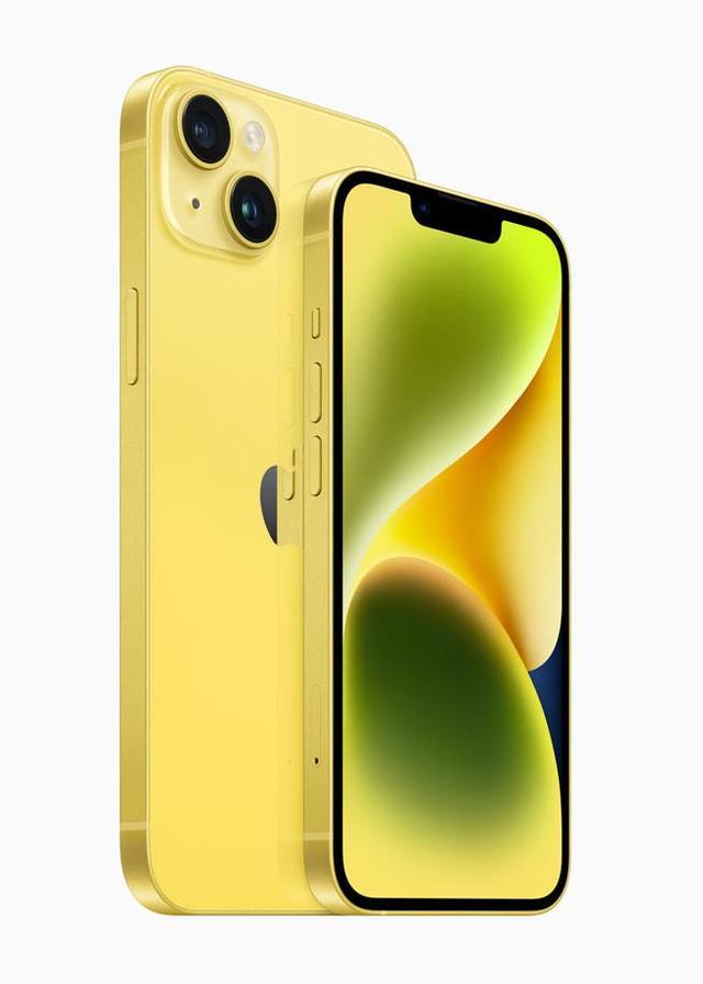 苹果推出黄色款iPhone14 可线上预订定价5999元起