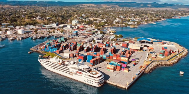中企拿下所罗门港口订单：为该国升级、新建港口