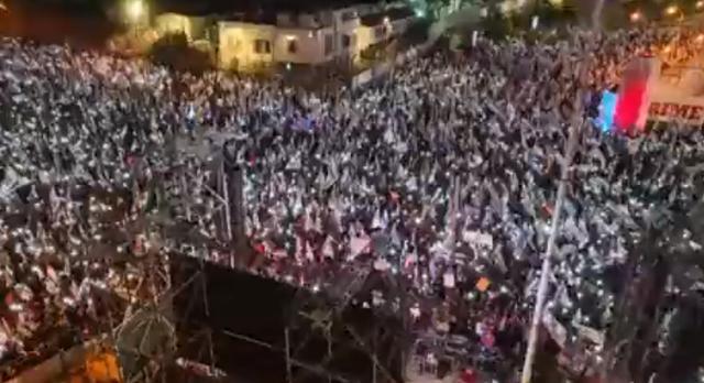 以色列反司法改革抗议 63万人走上街头对政府推动司法改革表示不满