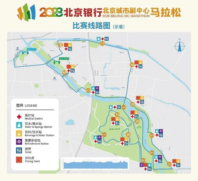 副中心马拉松4月9日开跑  2017年举办以来已成为北京又一传统体育赛事