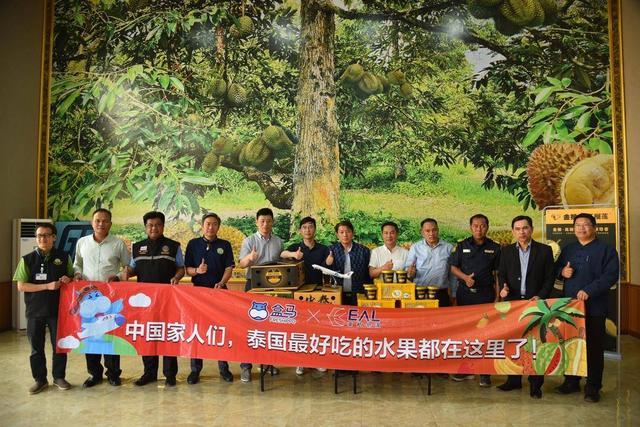 泰国18吨水果包机来华：山竹、榴莲、芒果…