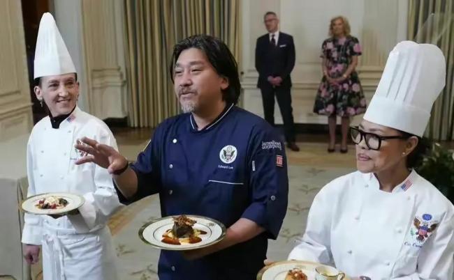 白宫国宴拜登为尹锡悦布置樱花 菜单由美国第一夫人吉尔亲自过目