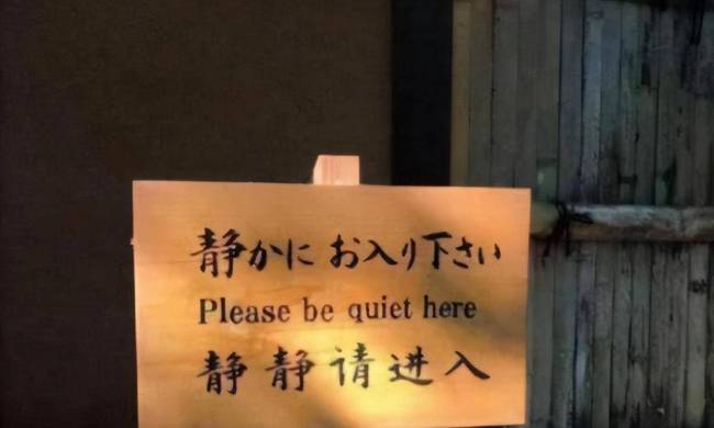 日本街头雷人的中文标语让人不忍直视，网友：好好学学汉语 