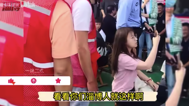 警察来了也不好使！女子在淄博一烧烤摊霸座态度十分嚣张 