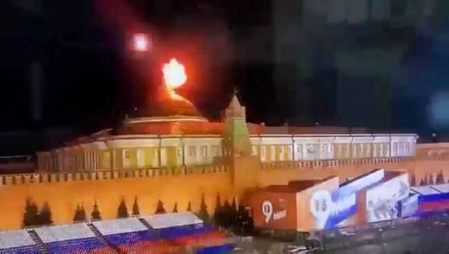 克里姆林宫遇袭 莫斯科市府宣布：即日起禁飞无人机