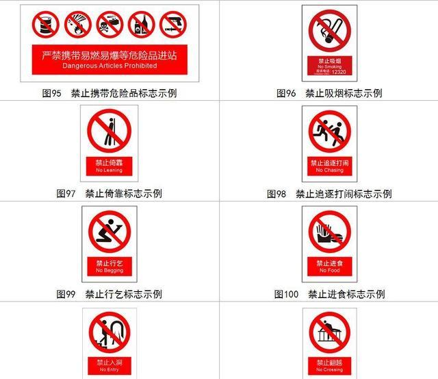 北京地铁拟增一批新标志 包括各种禁止 标注AED位置